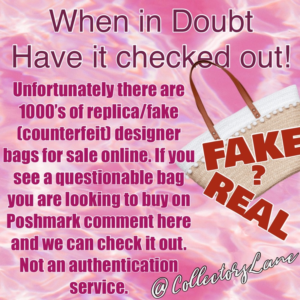 Only Authentic Bags here- Don’t get stuck with a cheap replica